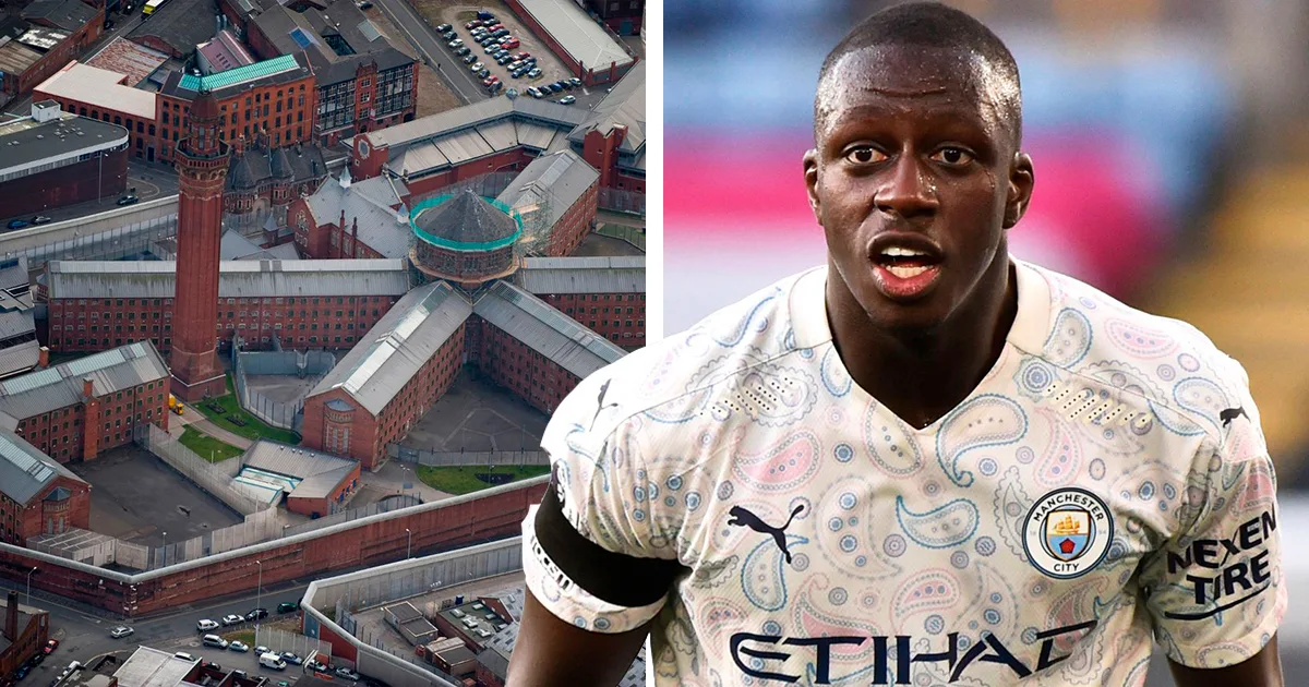 Mendy moved to one of Britain's grimmest jails, he's charged with seven counts of rape