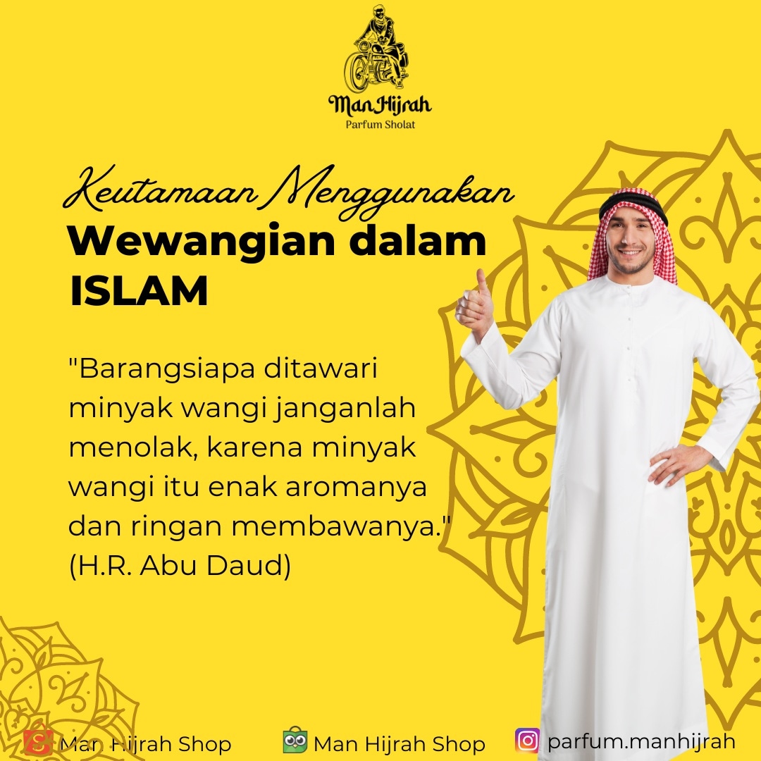 Parfum Solat Kasturi Man Hijrah