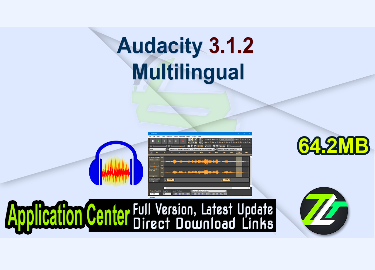 Audacity 3.1.2 Multilingual