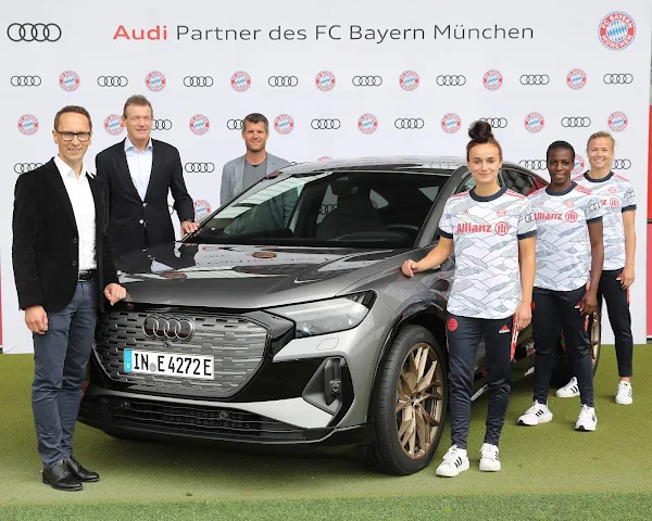 Audi torna-se parceira do futebol feminino do Bayern de Munique