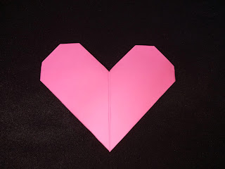 Cara membuat love dari origami kertas yang mudah