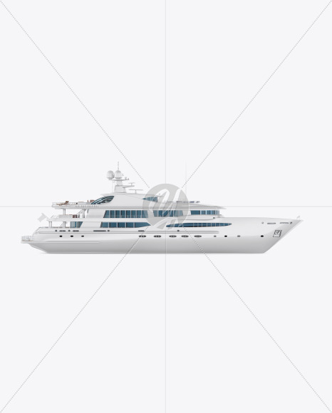 yacht logo mockup