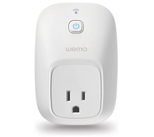 WeMo F7C027fc Switch Smart Plug Works with Alexa