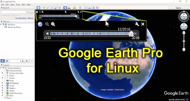 Google Earth Pro for Linux