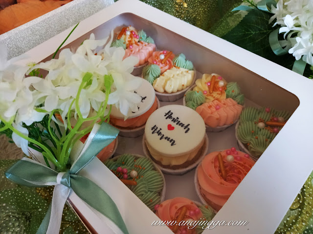 hantaran dust green putih