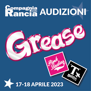 AUDIZIONI PER IL MUSICAL GREASE  STAGIONE 2023/2024