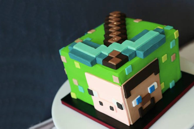 minecraft cake ideas