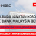 IKLAN JAWATAN KOSONG DI HSBC BANK MALAYSIA BERHAD TERKINI 