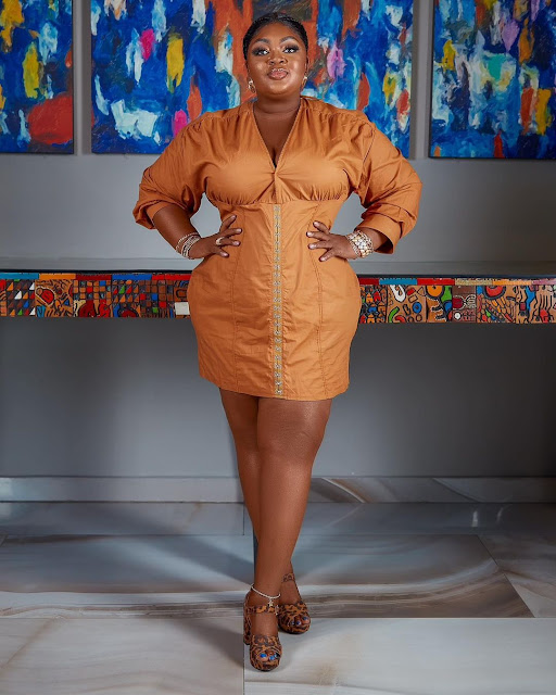 She is looks so Perfect- Fans reacts to Eniola Badmus new body shape (Photos)