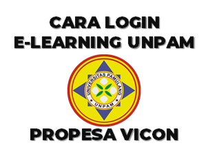 Cara Login Untuk Mengakses E-Learning Unpam Propesa Vicon ...