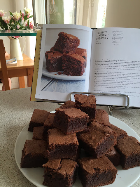 National Brownie Day - Brownie recipe in cookbook