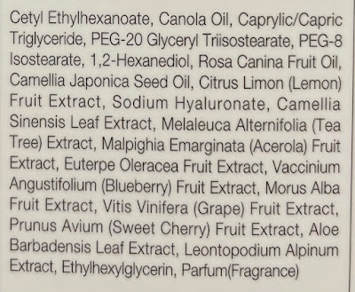 Coxir Ultra Hyaluronic Cleansing Oil Ingredients