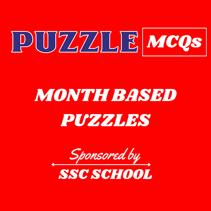Puzzle : Month Based Puzzles for Bank Quiz-1