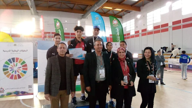 مديرية الدار البيضاء-أنفا تحرز لقب البطولة الوطنية المدرسية في كرة الطاولة.