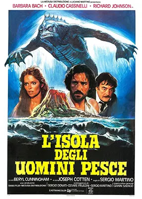 Barbara Bach in L'isola Degli Uomini Pesce