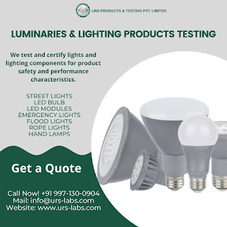 Luminaries LED Product Testing