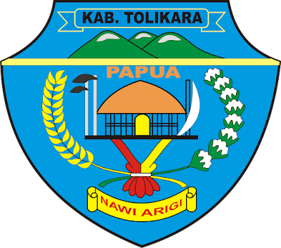Logo / Lambang Kabupaten Tolikara - Latar (Background) Putih & Transparent (PNG)