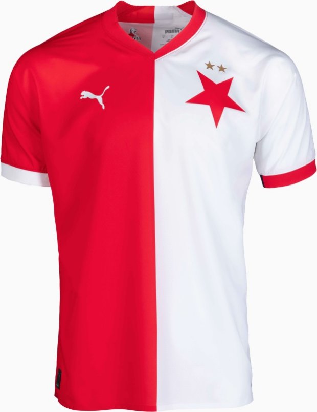 Novas camisas do Slavia Praga 2022-2023 são lançadas pela PUMA