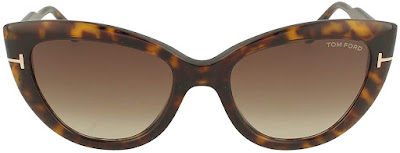 Tortoise Tom Ford Cat Eye Sunglasses