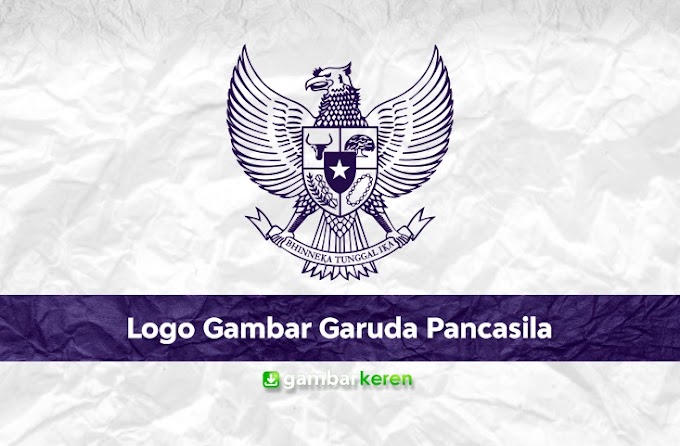 Logo Gambar Garuda Pancasila Hitam Putih