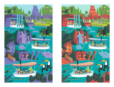 Disney’s Jungle Cruise “The Most Dangerous Animal” Screen Print by Shag x Cyclops Print Works