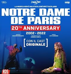 "NOTRE DAME DE PARIS 20TH ANNIVERSARY" REGIA DI  GILLES MAHEU