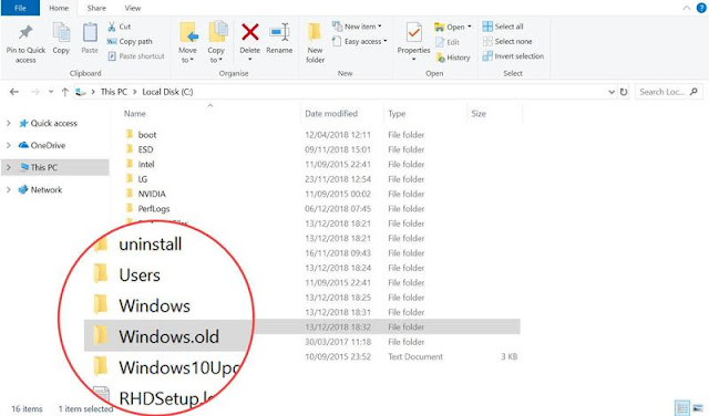 What Is Windows.OLD And How Can I Delete The Folder?