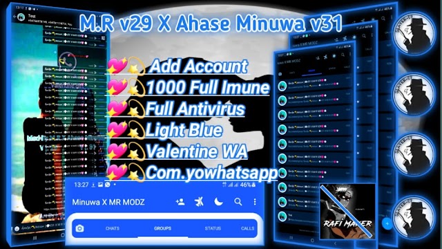 AHASE MINUWA V31 X MR MOD V31 SPECIAL VALENTINE GIFT 💗ALL THE LOVERS 