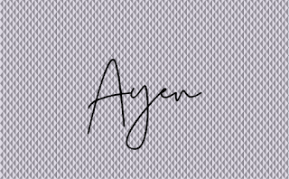 Top 50 Ayen Handwritten Signature
