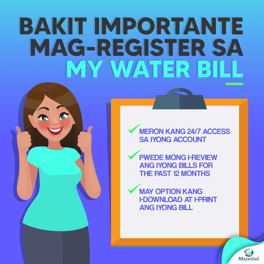 Maynilad My Water Bill Portal