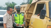 Razia Gabungan Periksa Kepatuhan Pajak Kendaraan Bermotor di Lampung Timur