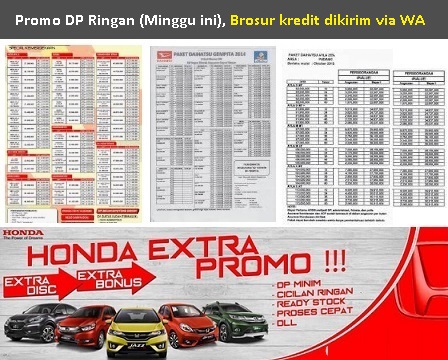 harga Honda BRV Medan brosur kredit