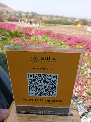 Sula Vineyards. .Absolutely modernized and digital.