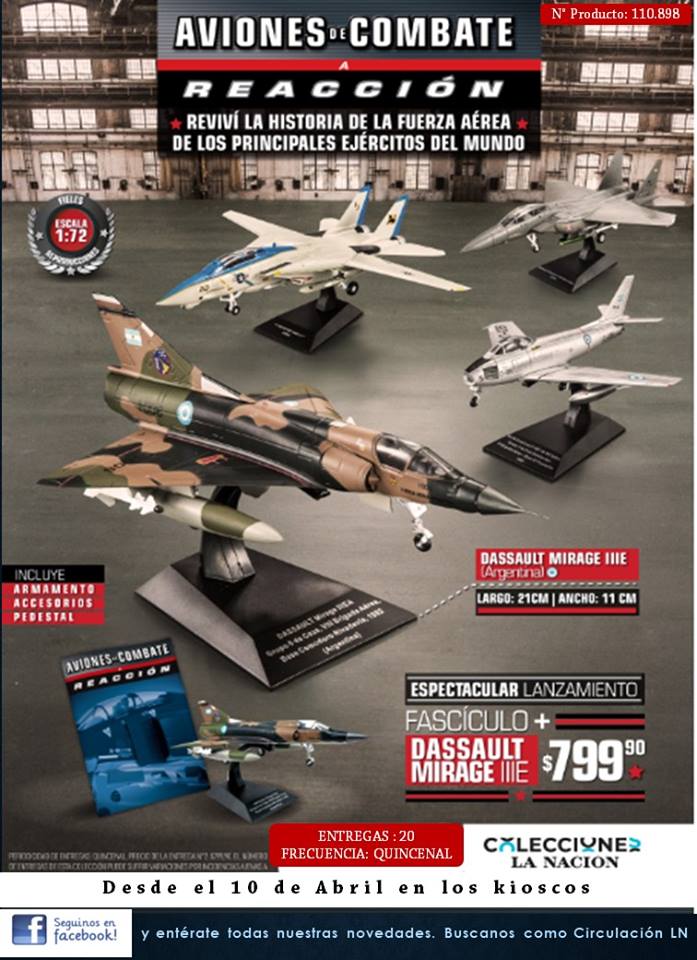 coleccion aviones de combate a reaccion