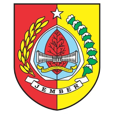 Logo / Lambang Kabupaten Jember - Latar (Background) Putih & Transparent (PNG)