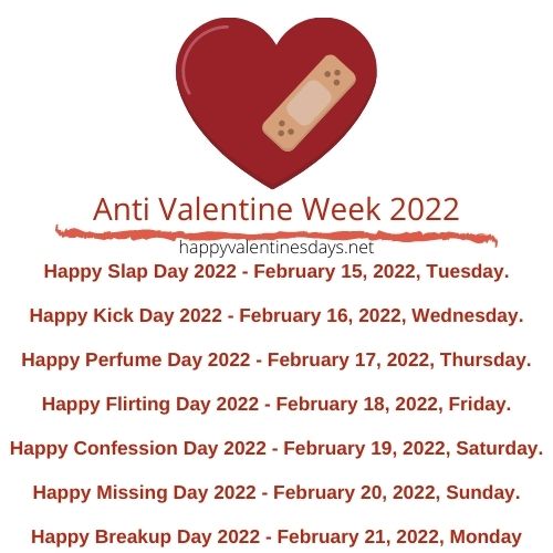anti valentine week 2022