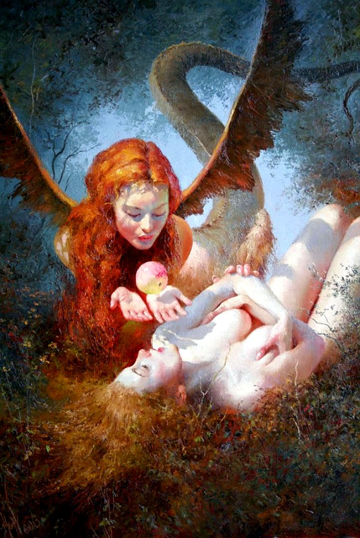 Yuri Klapoukh nude painting