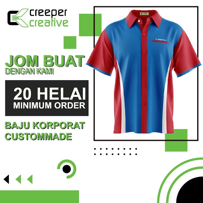 Creeper Creative merupakan syarikat pembekal dan pengeluar Uniform Custom Made