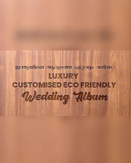 eco-friendly wedding album