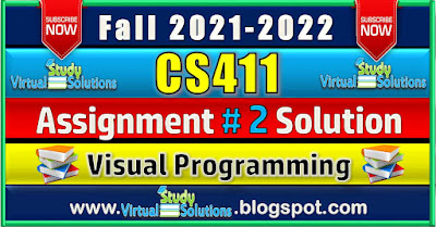 CS411 Assignment 2 Solution Fall 2021