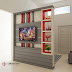 Take a peek at the 6 models of partition cabinets to save space!