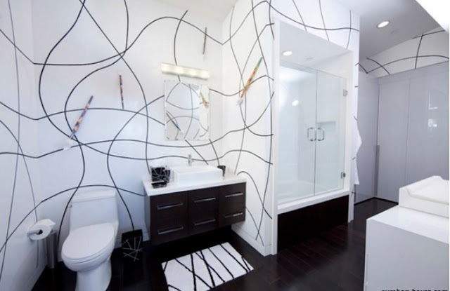 artistic bathroom design