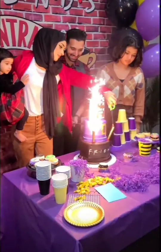 Sham Idress celebrates Birthday with family and friends