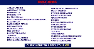 Oil and Gas Vacancies UAE