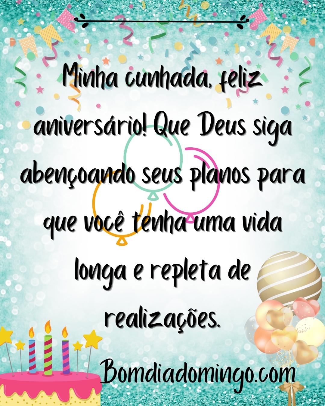 Frases de aniversário para cunhada que vão deixá-la emocionada e feliz