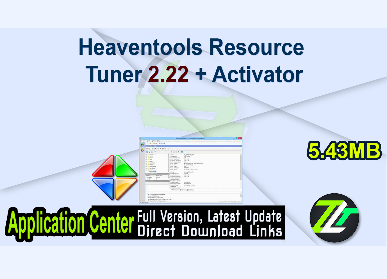 Heaventools Resource Tuner 2.22 + Activator