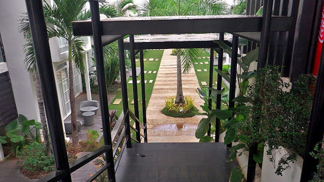 walkway to the villas of Aziza Paradise Hotel, Palawan