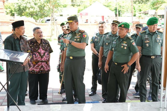 Danrem 084/Bhaskara Jaya Meninjau Makam Leluhur Nahdlotul Ulama yang akan dikunjungi Kepala Staf Angkatan Darat