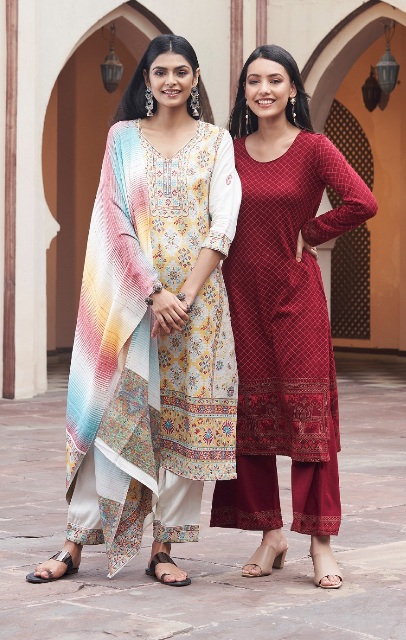 Lohri Festival 2022: Enjoy with the Fabric  like Cotton Georgette, Chanderi Viscose