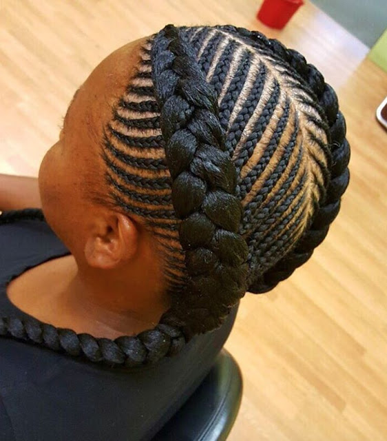 Ghana Weaving Hairstyle Inspirations for Ladies this Christmas